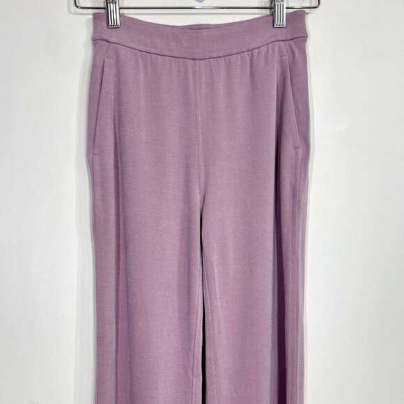 Lululemon Softstreme High-Rise Wide-Leg Pique Pant *Regular Lavender Lux - Picture 8 of 13